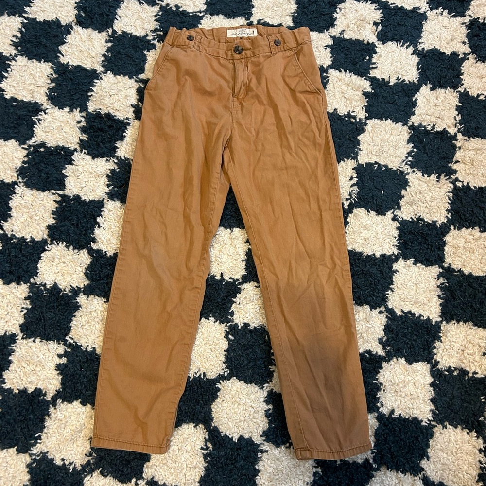 4/$20 Casual Brown Cotton Bottoms with Relaxed Fit